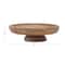 12&#x22; Mango Wood Footed Cake Stand